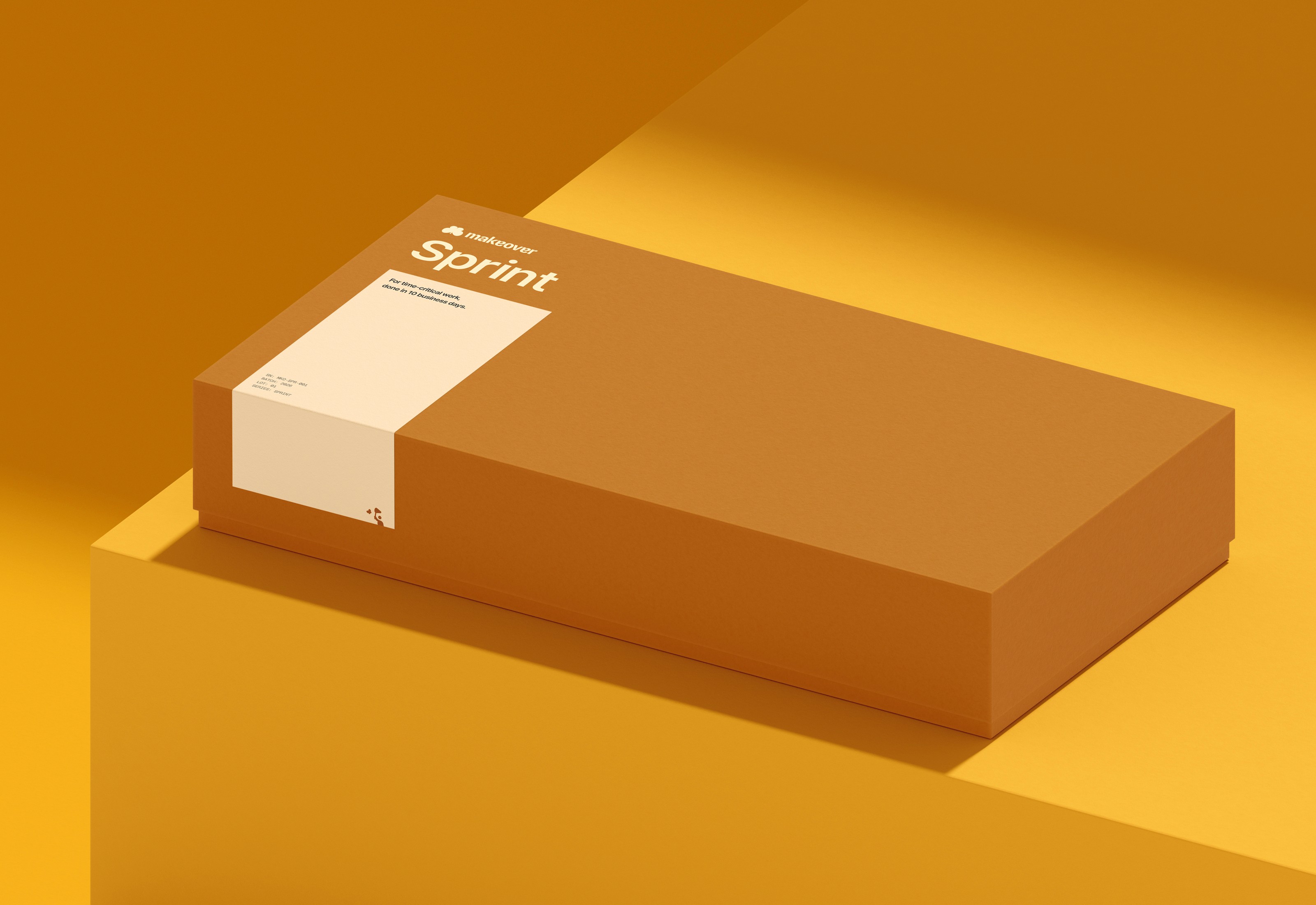 Makeover Sprint Box Plan for $10k per project