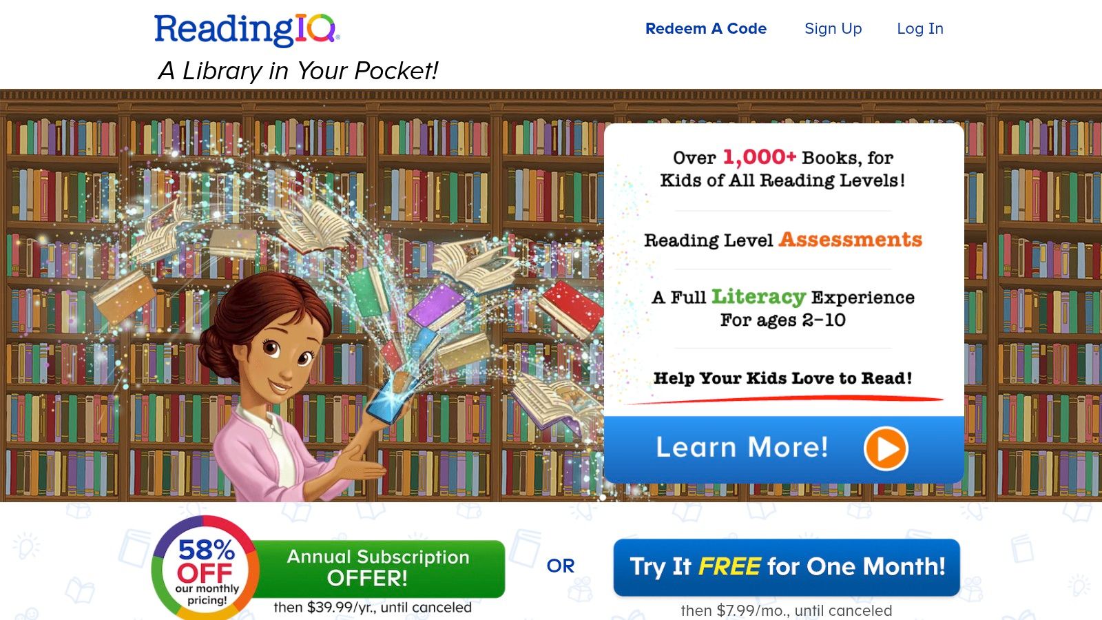 ReadingIQ (Age of Learning)