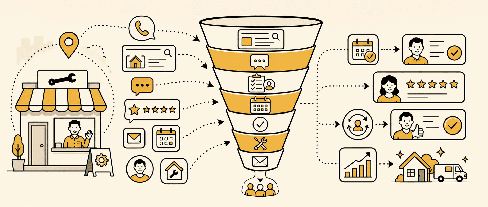 Sales Funnel for Local Service Businesses