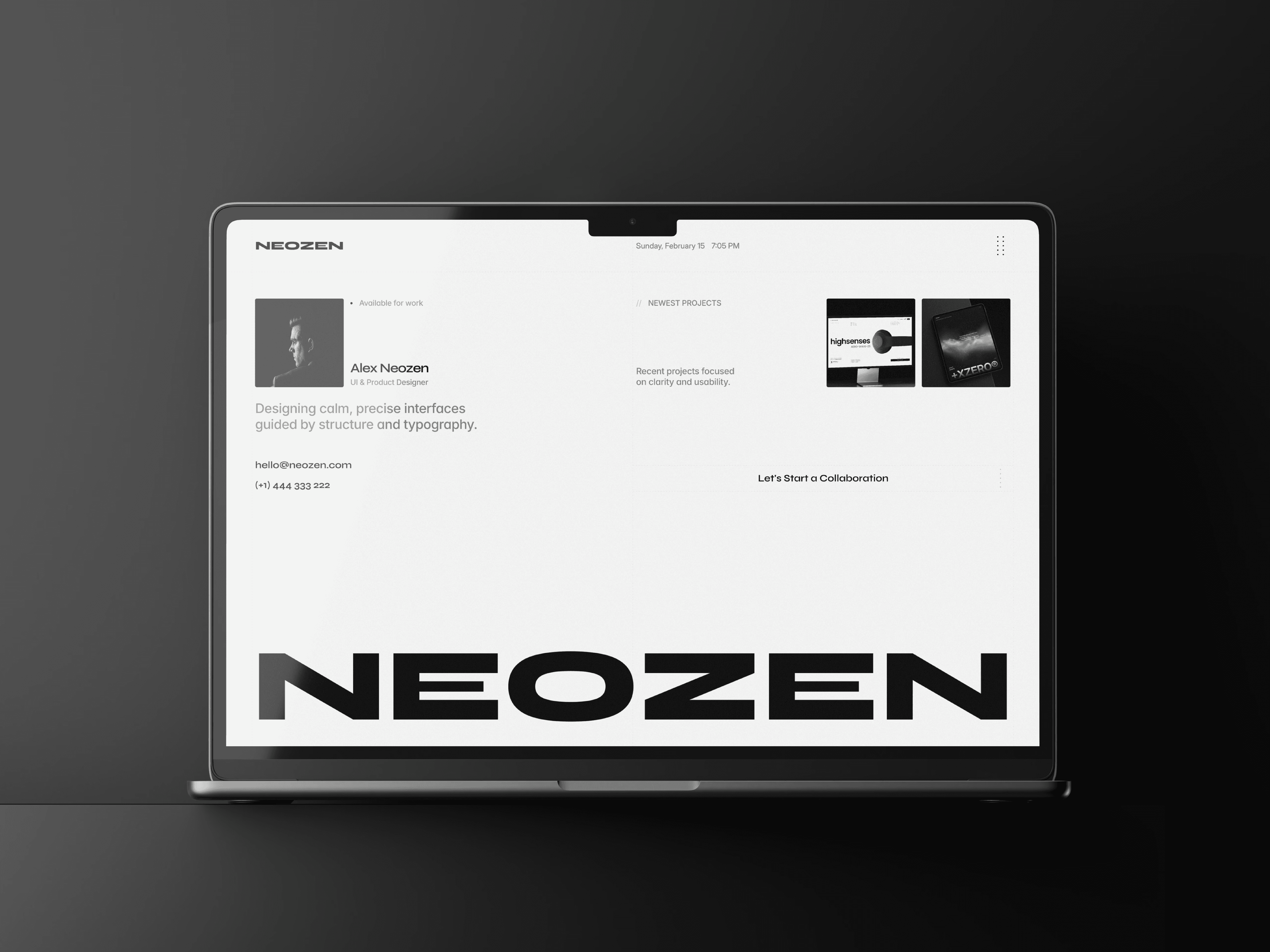 Neozen Screen