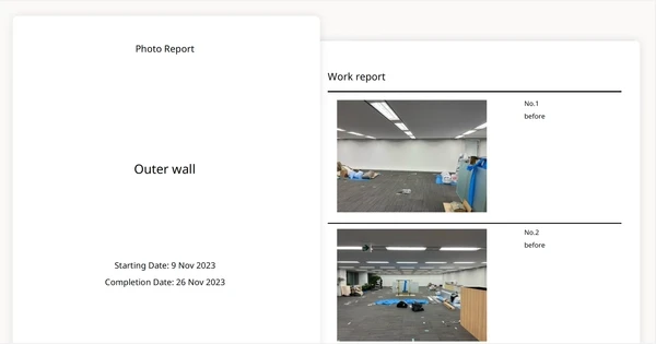 Photo report eas of use | Kanna