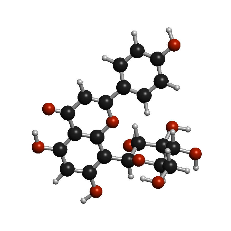 Vitexin molecular structure