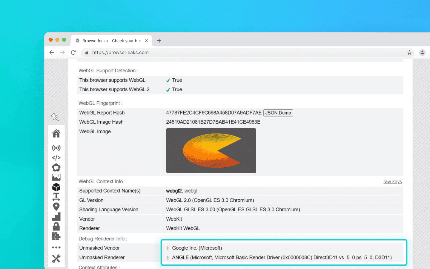 O UA afirma Android, enquanto o restante dos parâmetros indica claramente uma máquina desktop normal: é assim que o User-Agent Switcher funciona