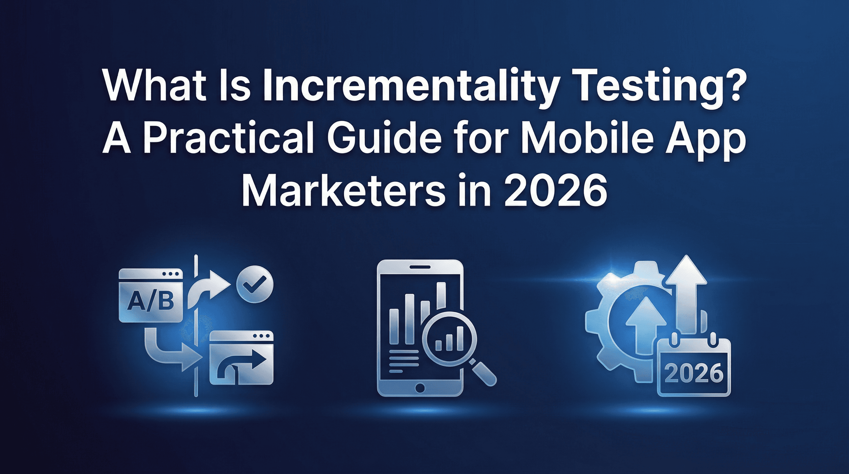 What Is Incrementality Testing? A Practical Guide for Mobile App Marketers in 2026