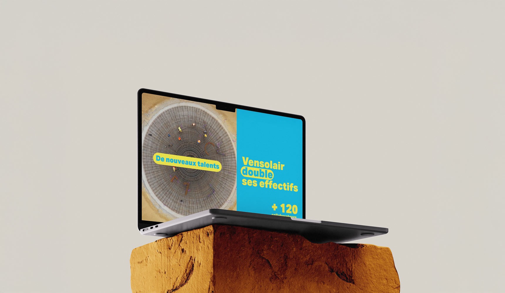 Ecran de la vidéo en motion design