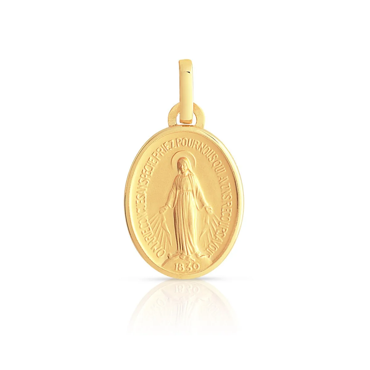 Médaille en or jaune 750