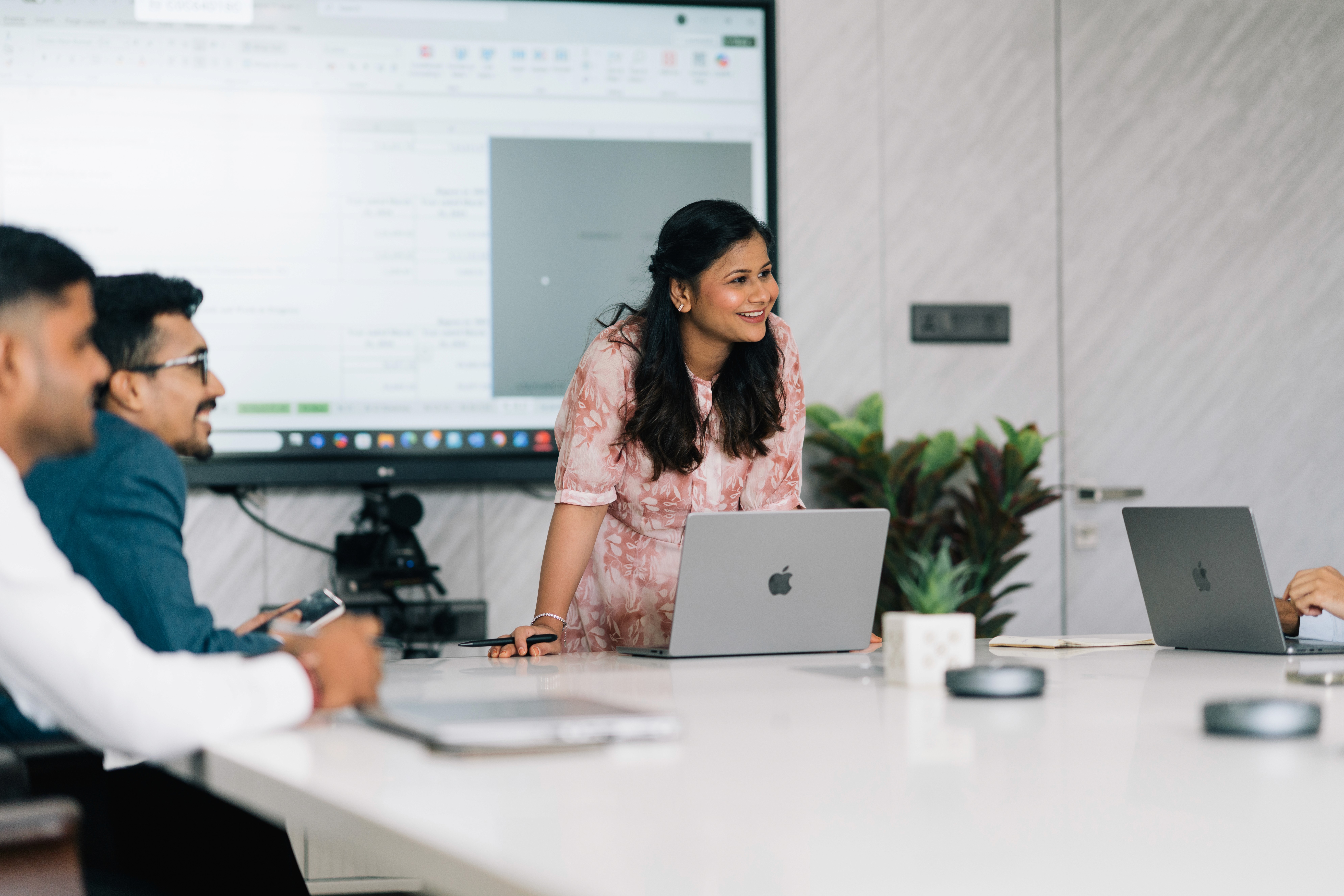 Athlete winning a race