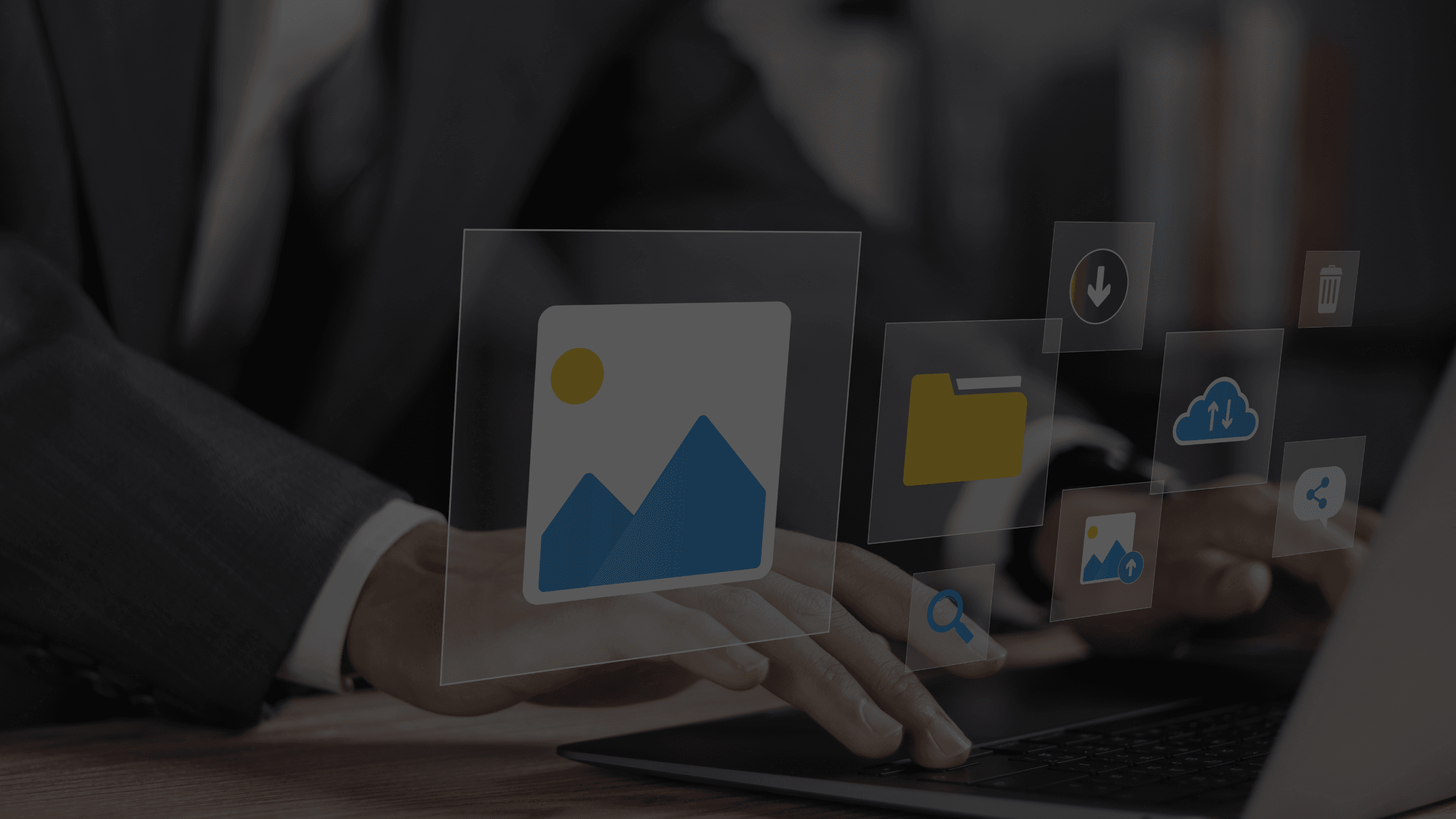 understanding the four stages of enterprise search white paper video background image