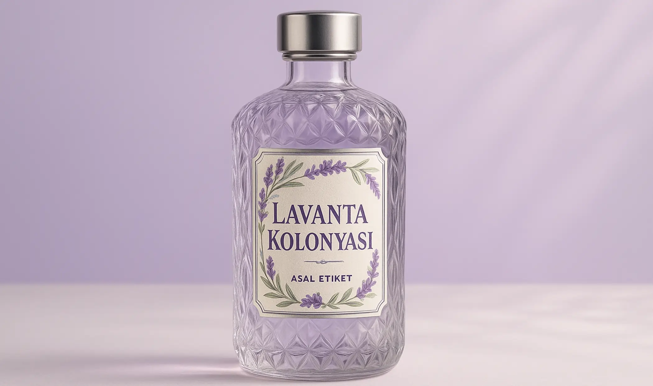 kolonya etiketi baskı