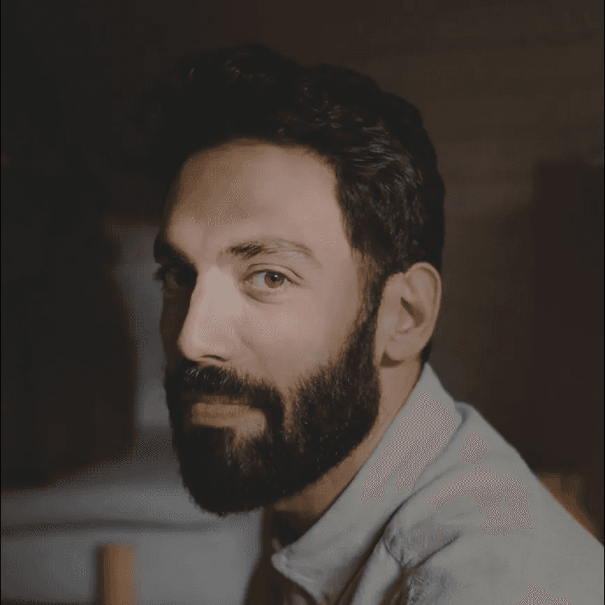 Portrait photo of Albert Pereta (Executive Creative Director of Product Design) as the hero image.