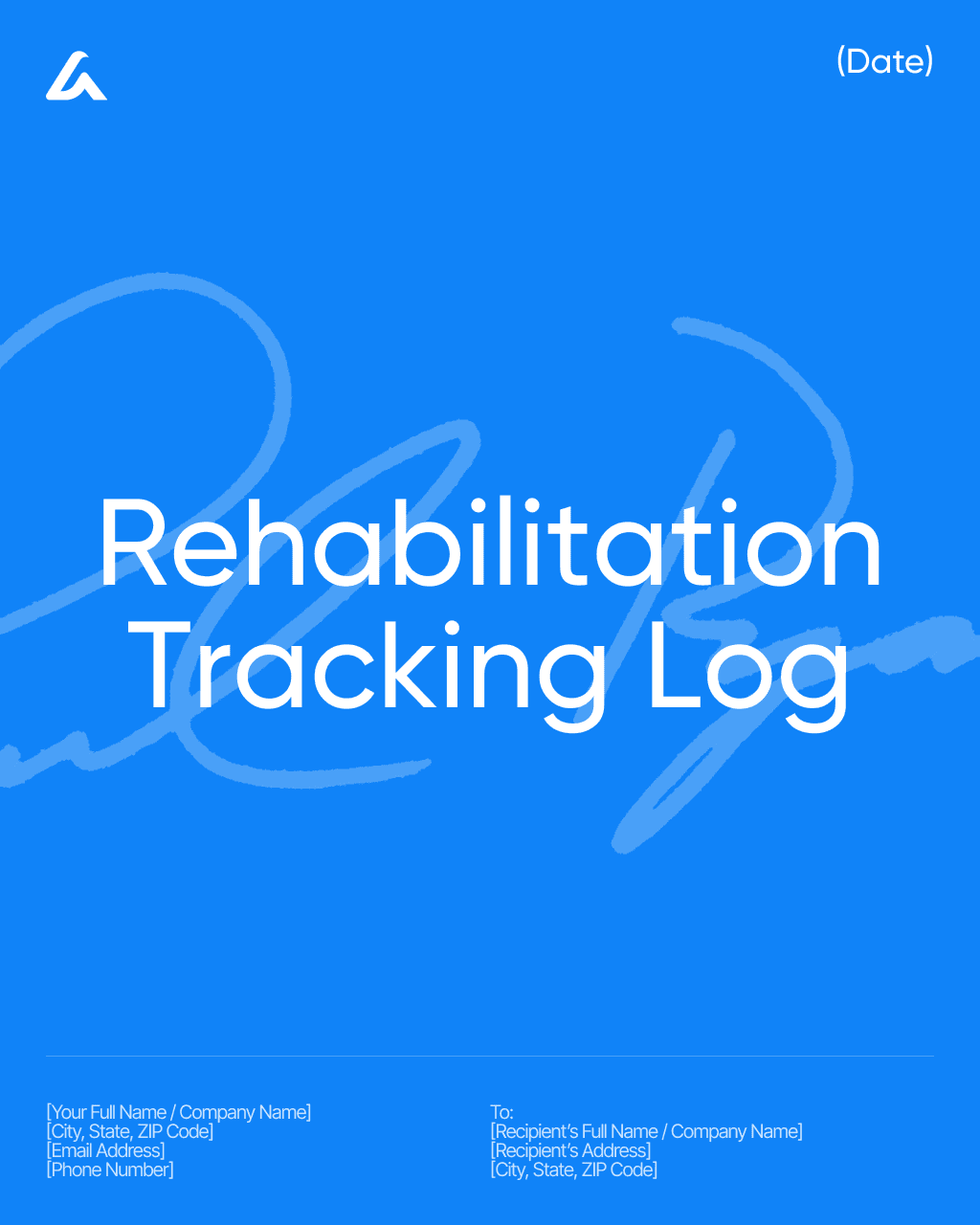 Rehabilitation Tracking Log