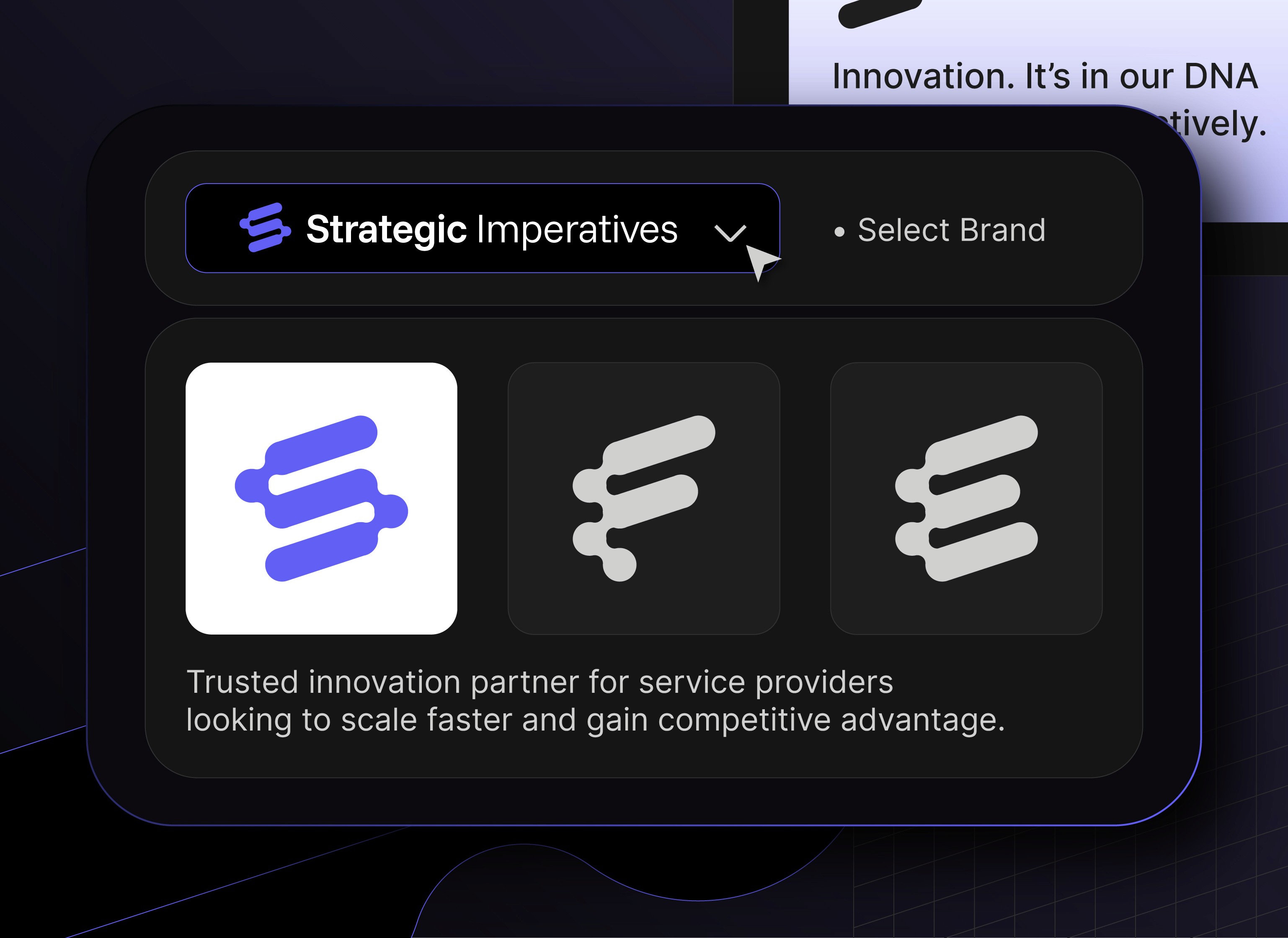 Strategic Imperatives SaaS branding