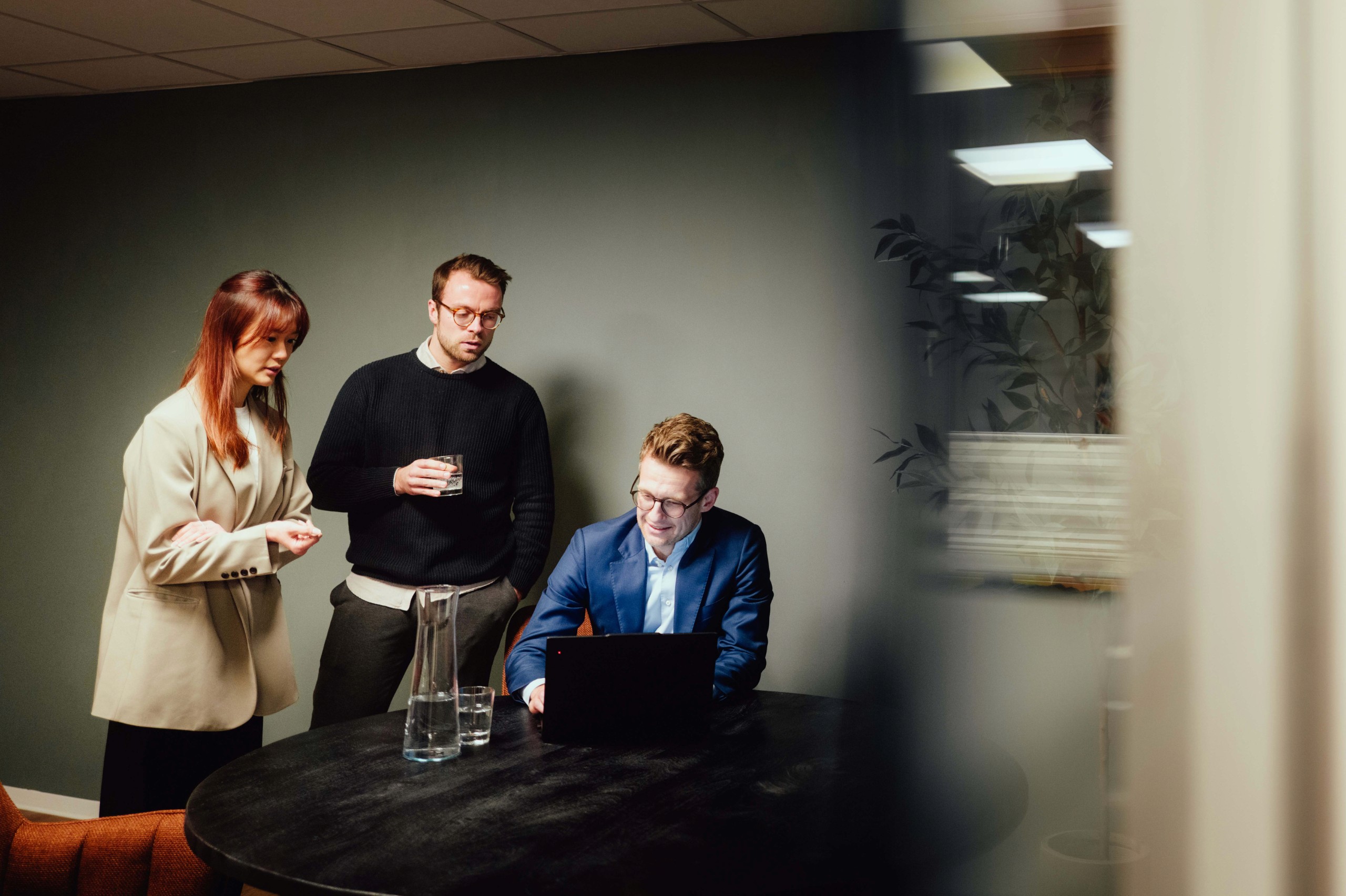 Beraterteam der BBA entwickelt Konzeptlösung in Workshop-Situation