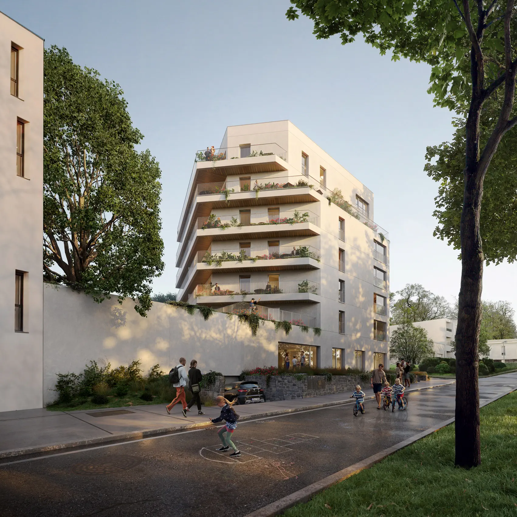 Logements collectifs - Vannes - Origine