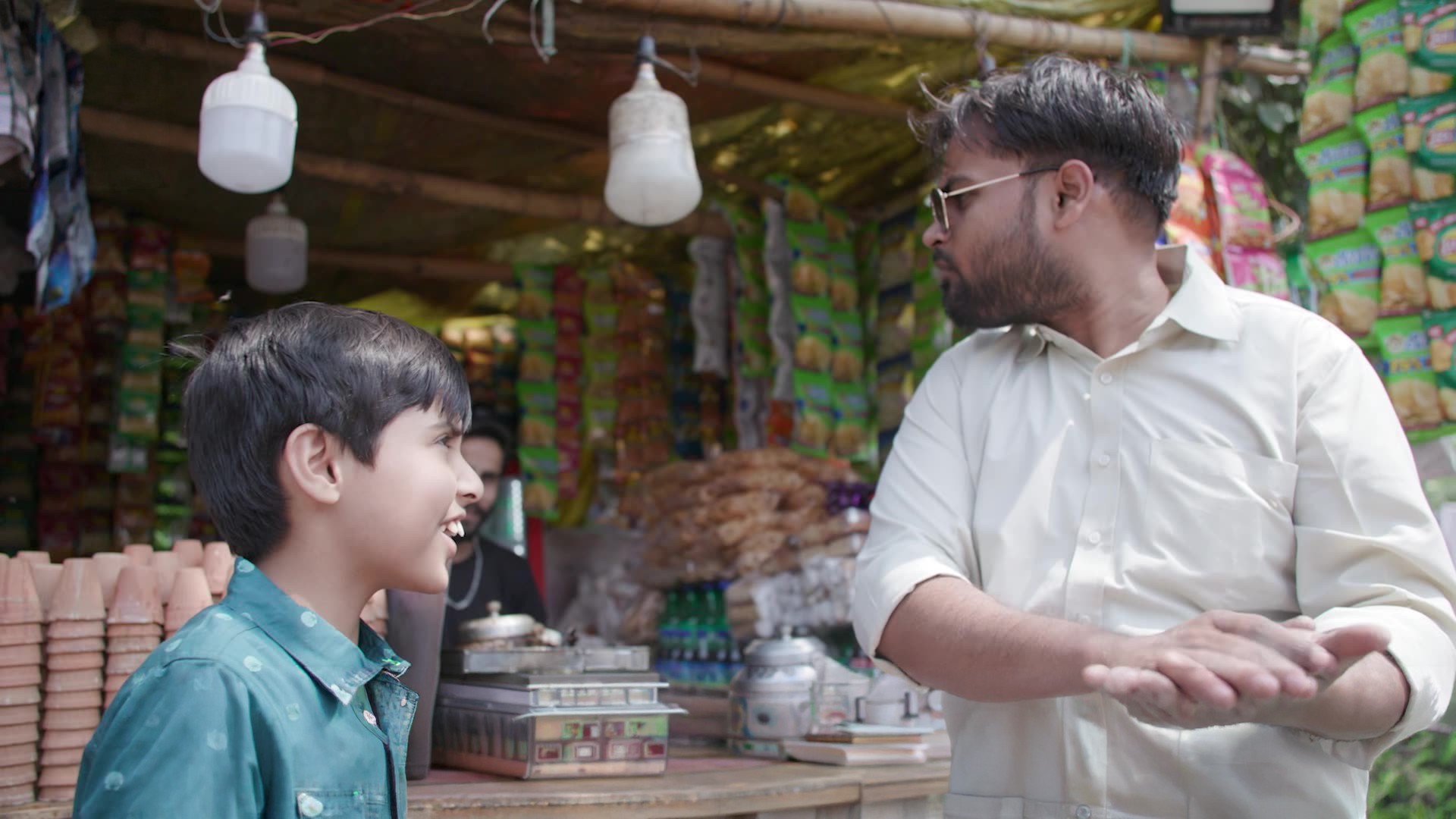 Visual from the 1090 Women and Child Helpline awareness film addressing women and child safety issues such as cybercrime and trafficking.