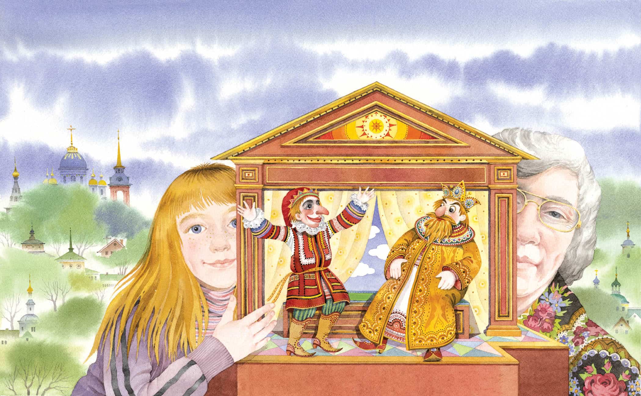 vladimir-shpitalnik-illustration-childrens-book-sasha-and-babushka-a-story-of-russia-cover