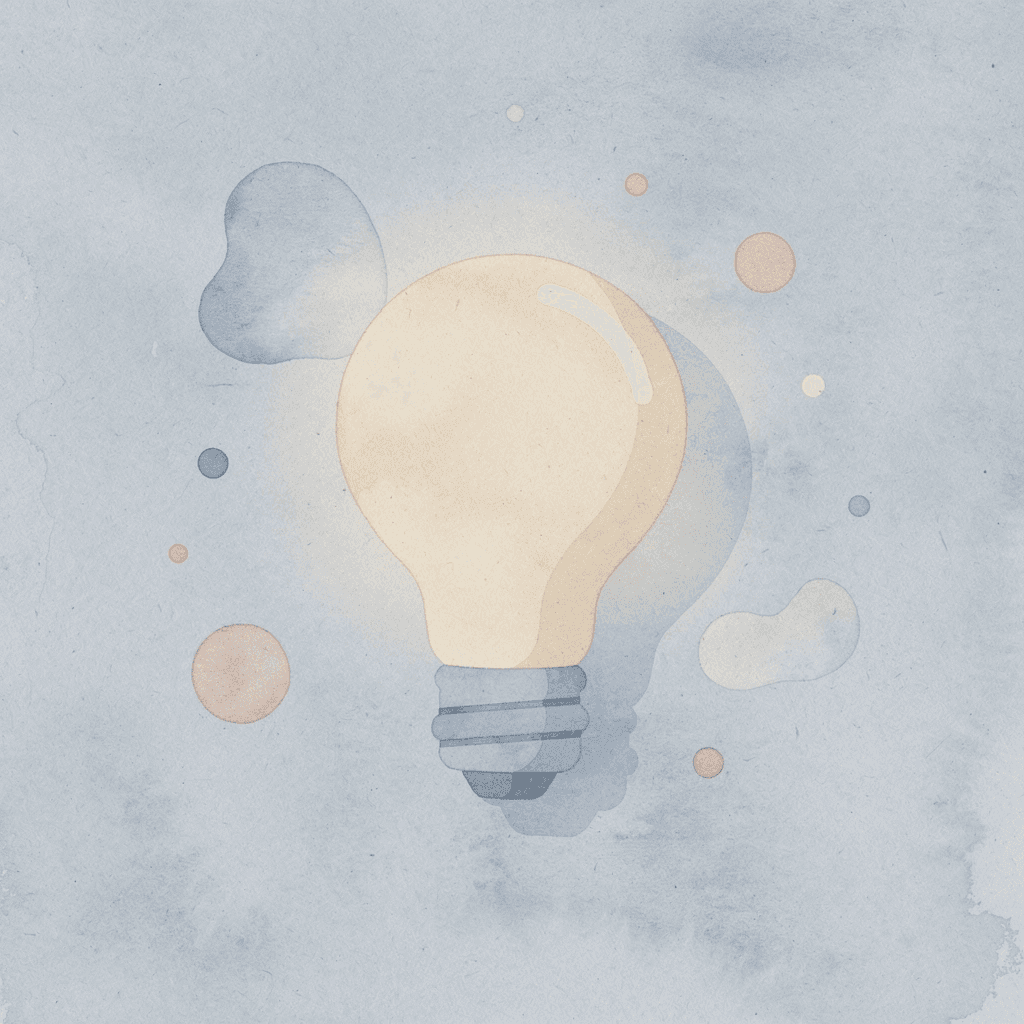 Lightbulb icon representing an excellent educational idea - Homeschool Preschool 