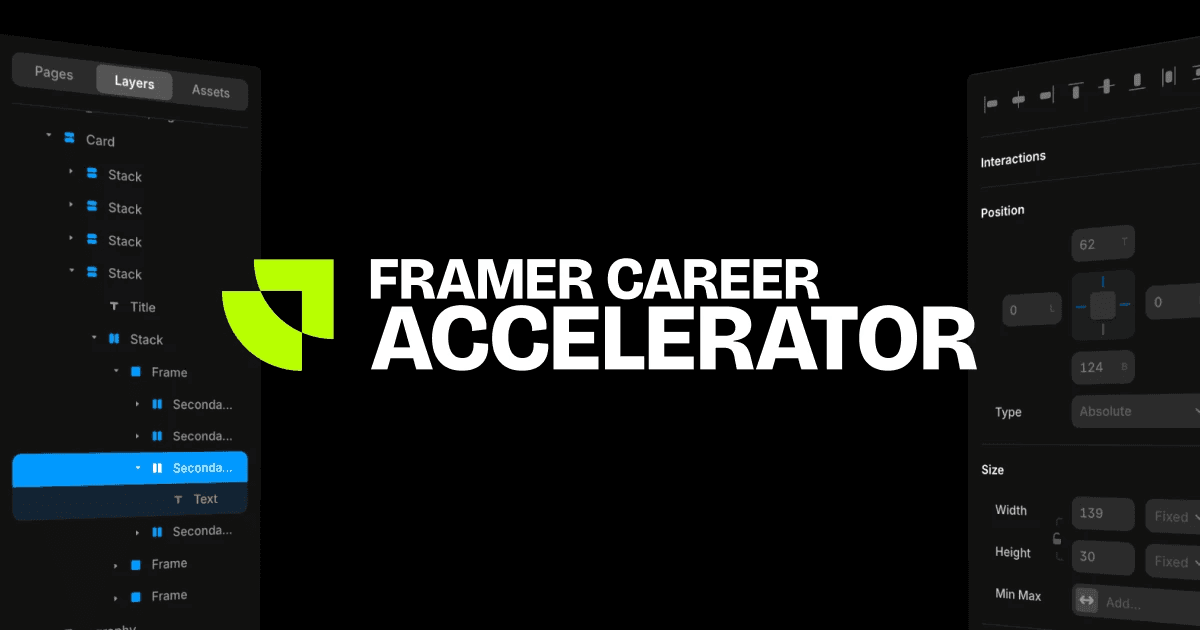 Framer Career Course banner