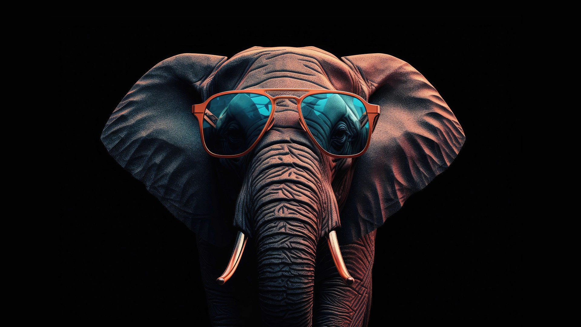 Close-up portrait with neutral expression and light hair