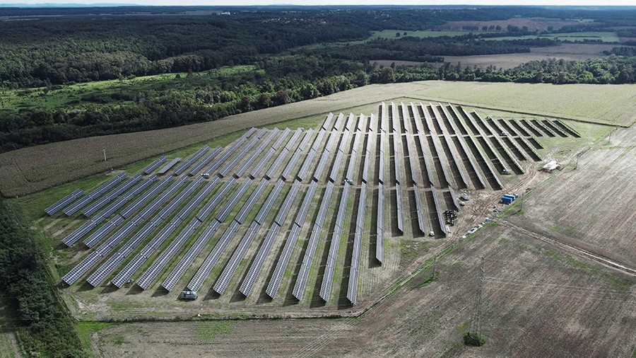 Solar Power plant Ikervár, Hungary