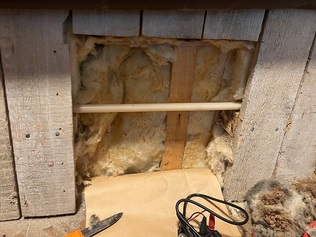 ulkoseinän rakenneavaus