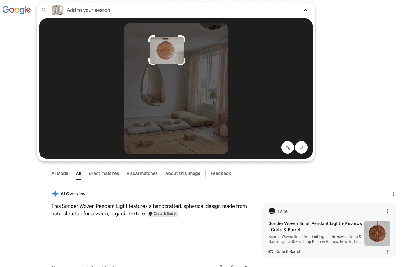 Camera-to-commerce: the default path now