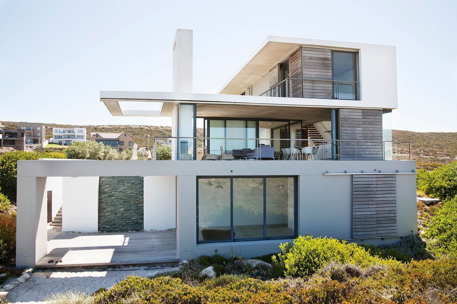 Investing in residential real estate.