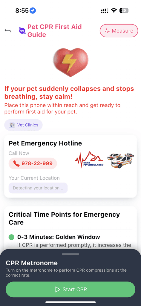 Boo AI CPR and first aid guidance