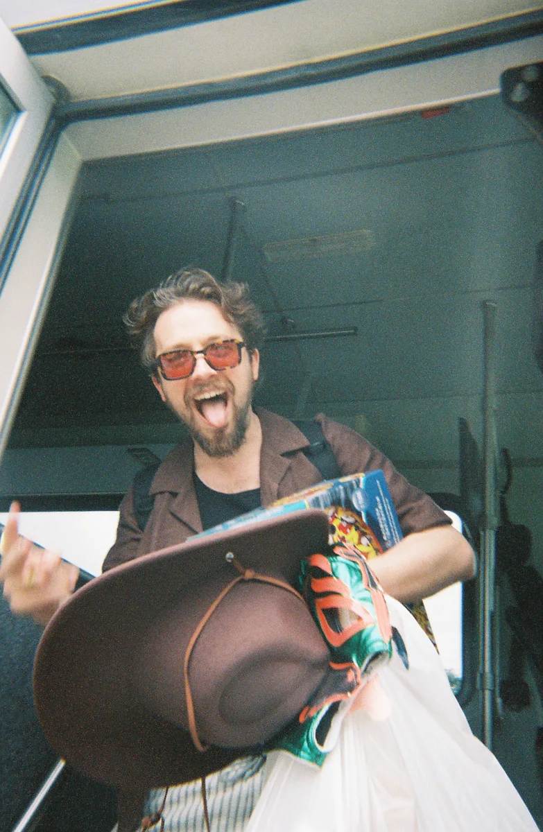 Cam and the bus