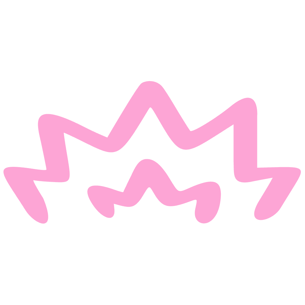 Rounded scribble graphic