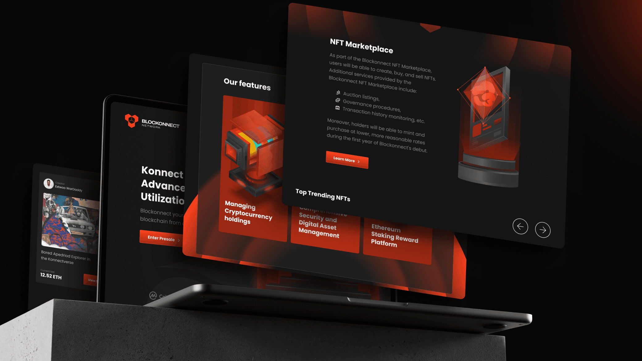 Blockonnect Mockup