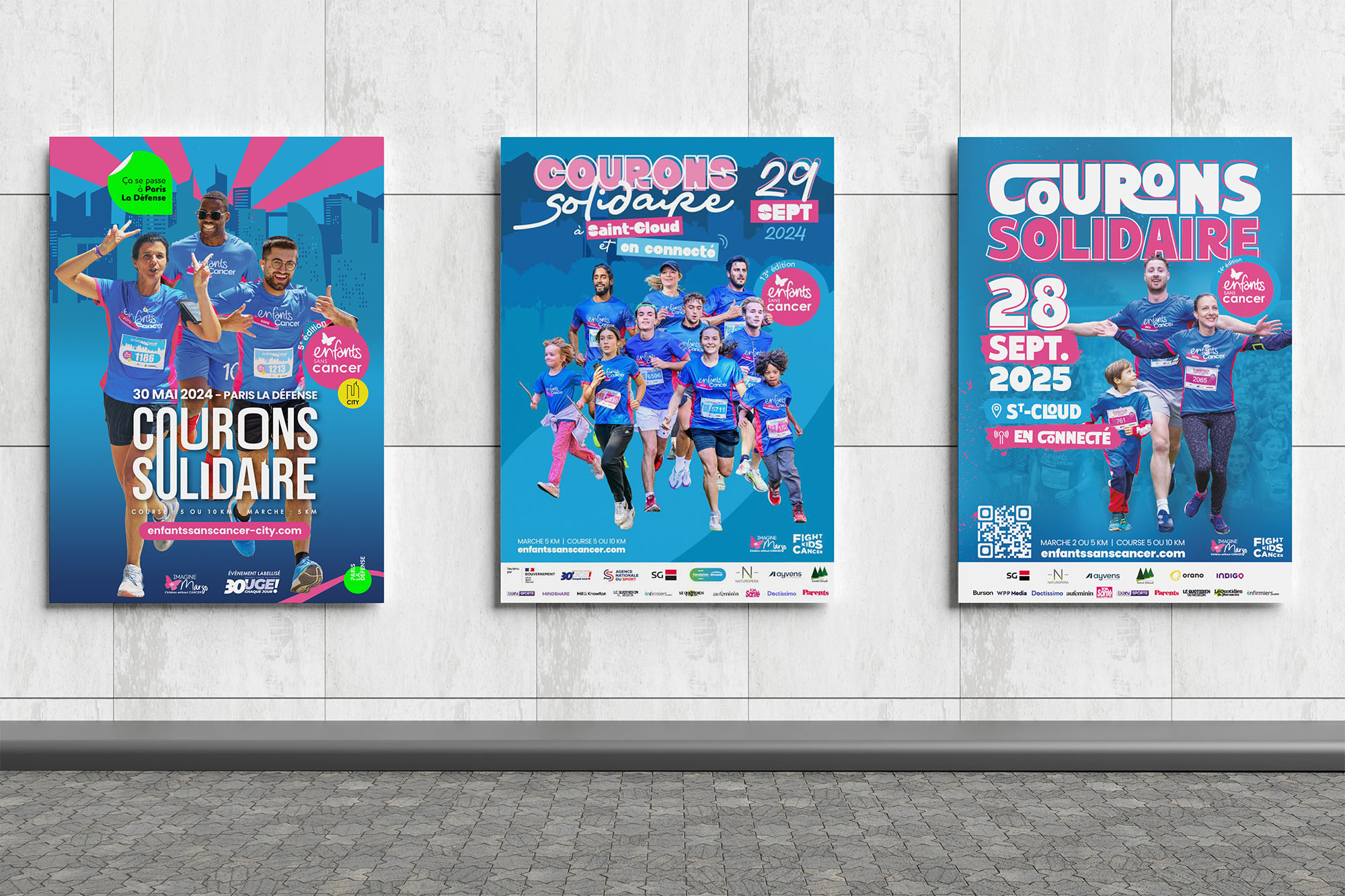Affiches Enfants sans Cancer