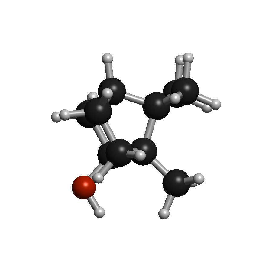 Borneol molecular structure