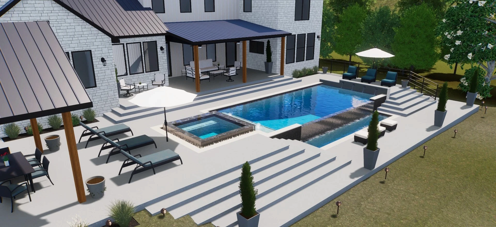 Landscaper and Landscaping gardening service template framer by real mehedi