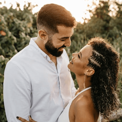 A happy couple