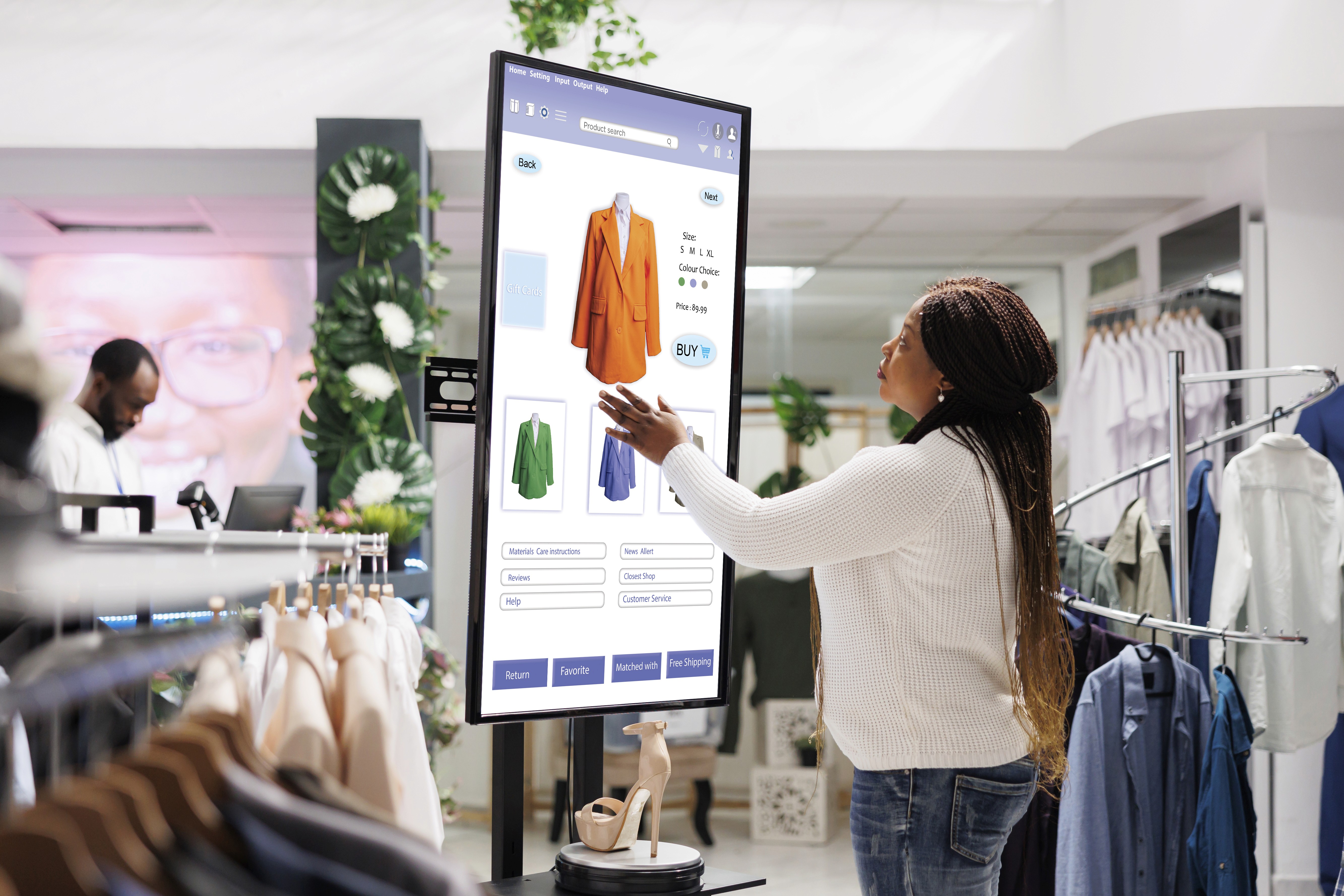 Unified retail commerce across online store, physical stores, mobile apps and marketplaces