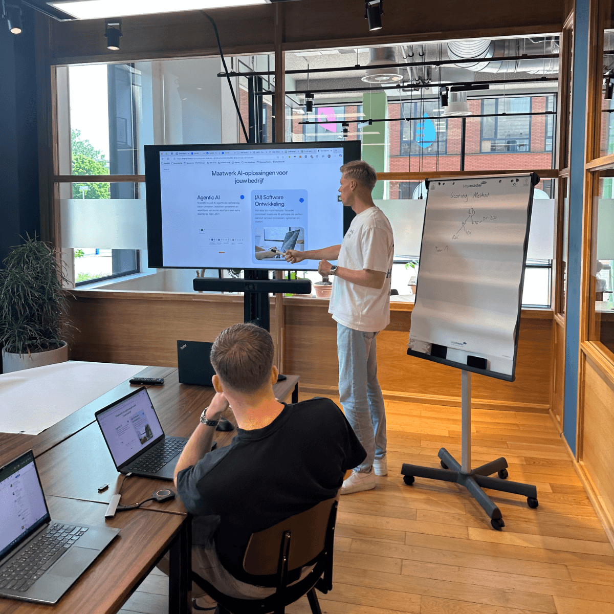 Abstract portrait image