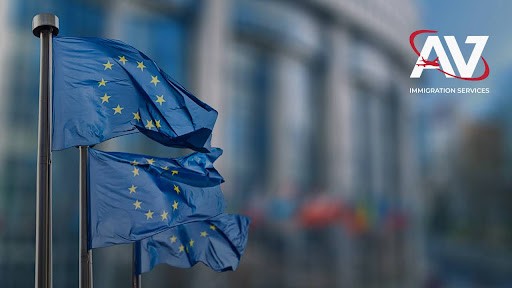 passport booklet on top of white paper