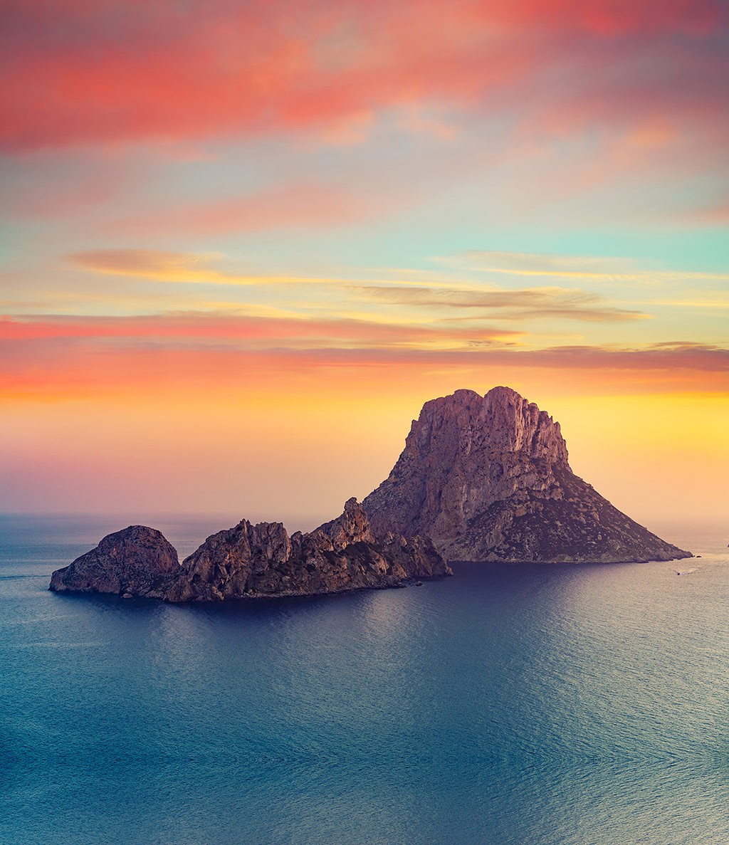 Es Vedrà in Ibiza close to Luxury Villa Can Nemo