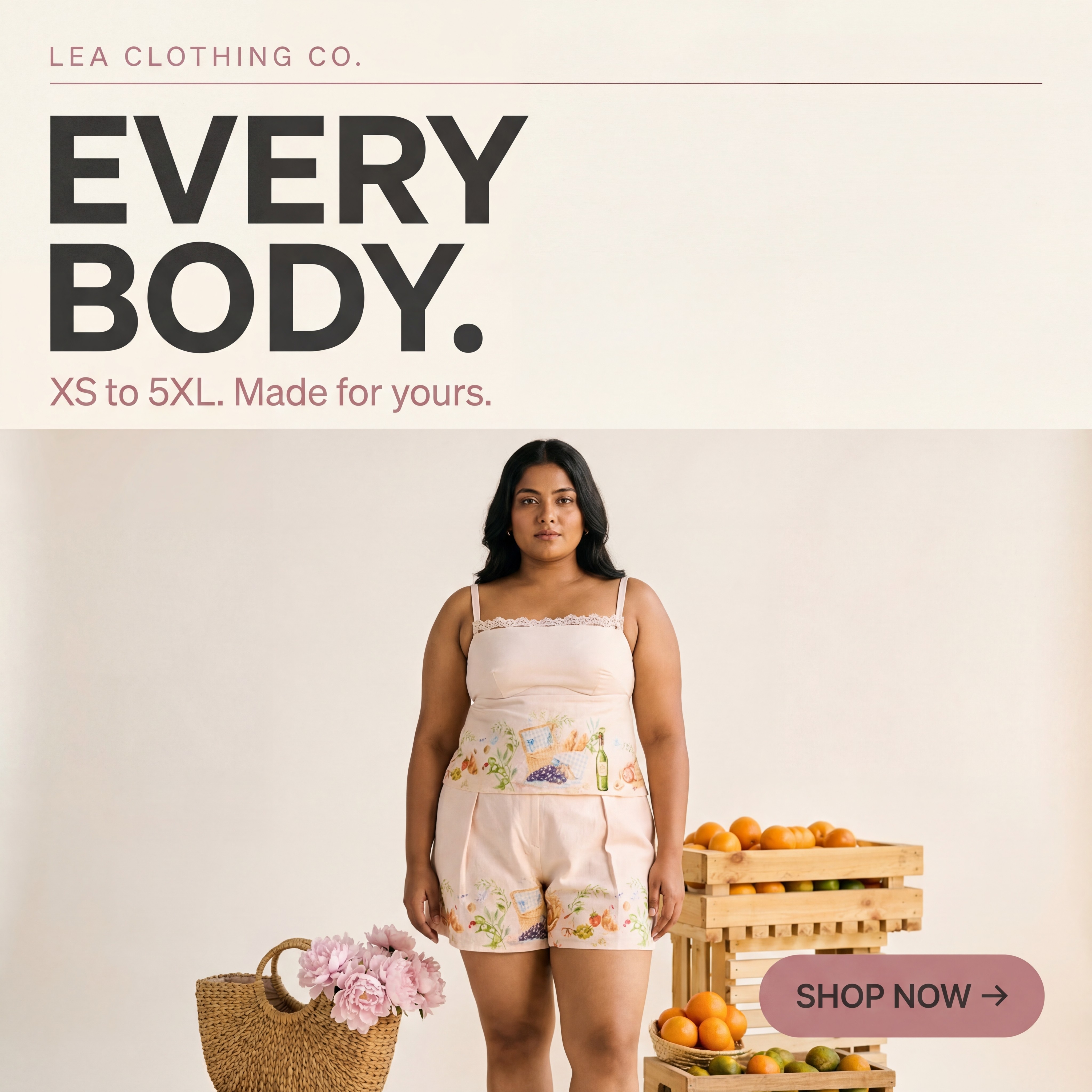 XS to 5XL — The Ad That Doesn't Exist Yet