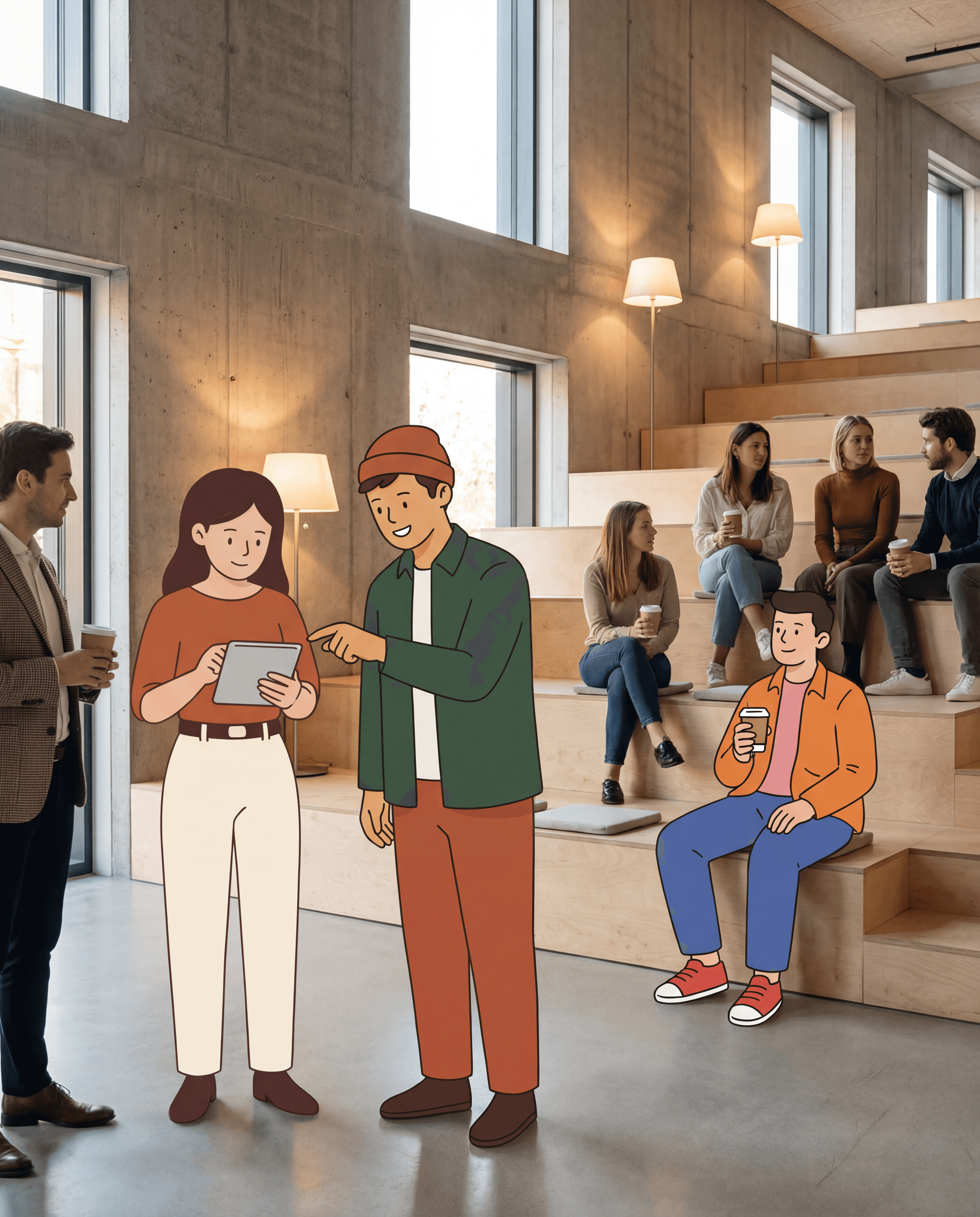 Shown examples of designs