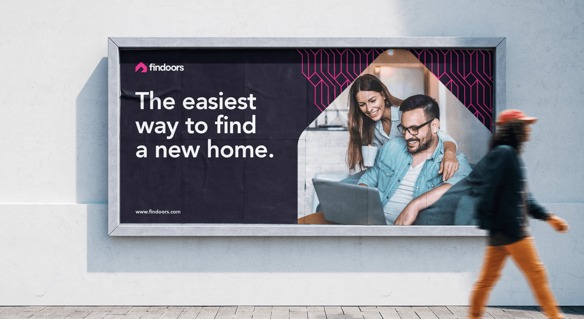 Findoors - billboard mockup