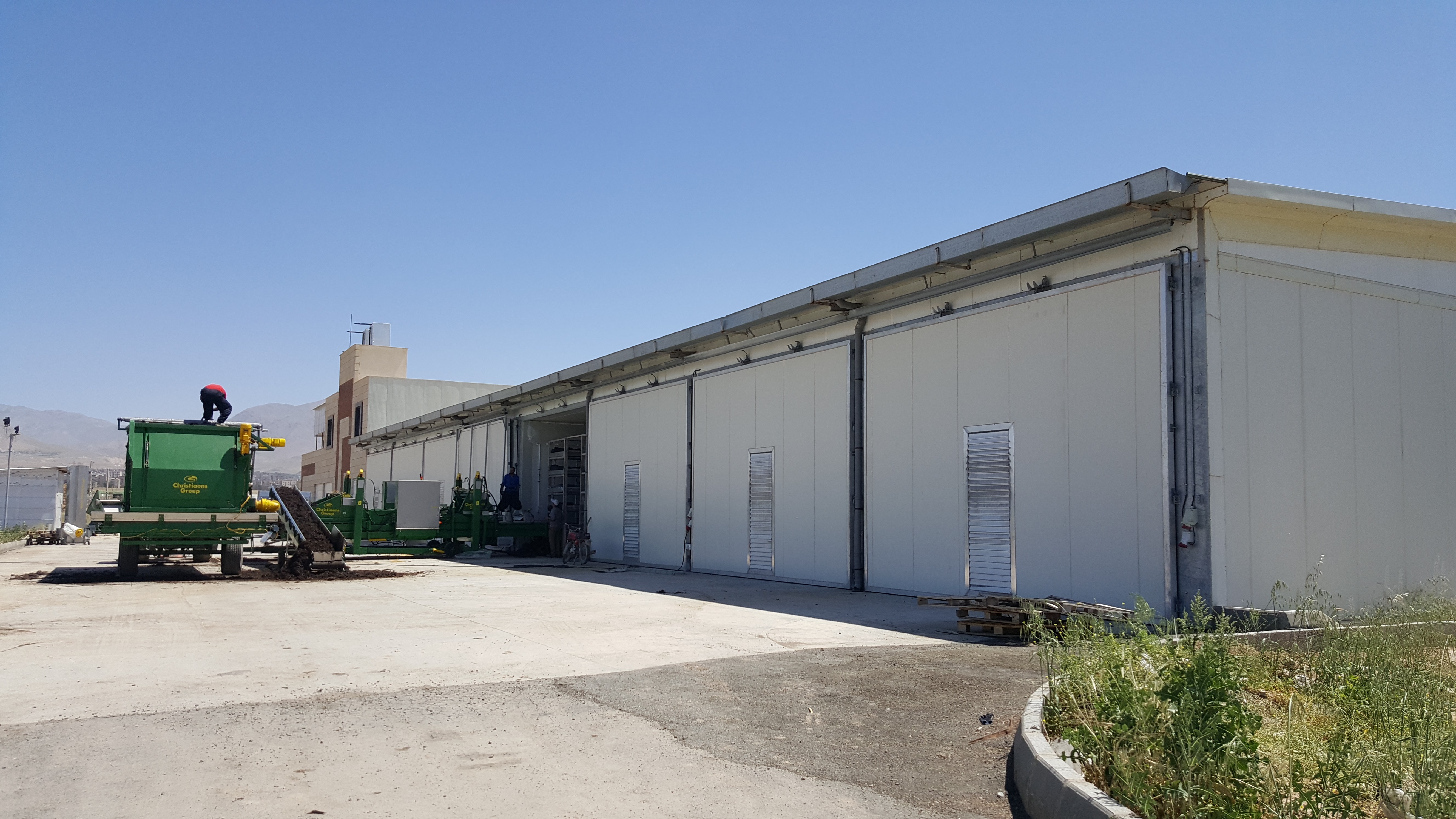 Sadaf Mushroom growing facility — 16 rooms
