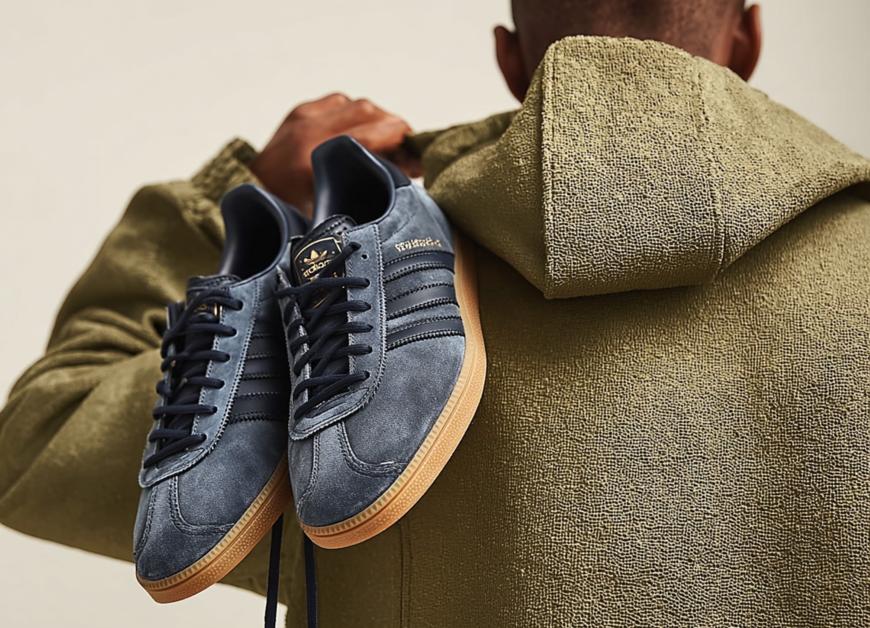 Car driving in the desert.