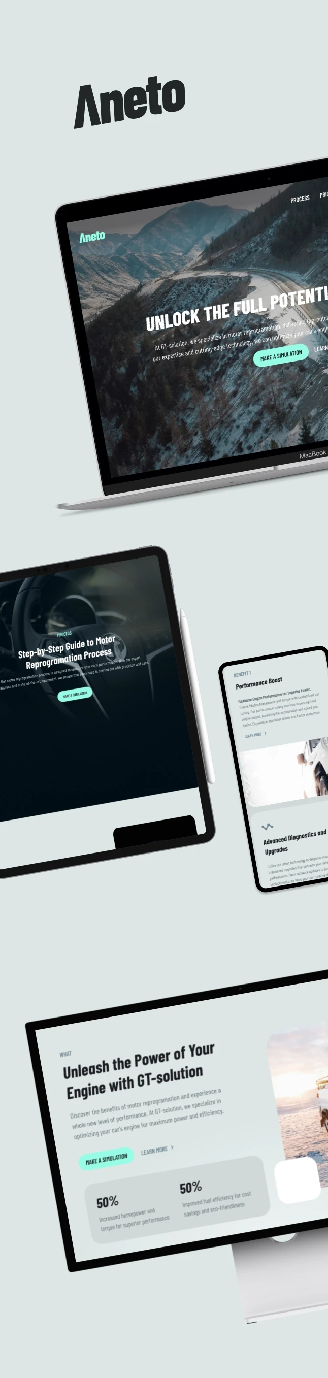 Aneto Template Portfolio