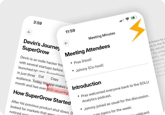 You want one tool for meetings, personal notes, ideas, and content reuse