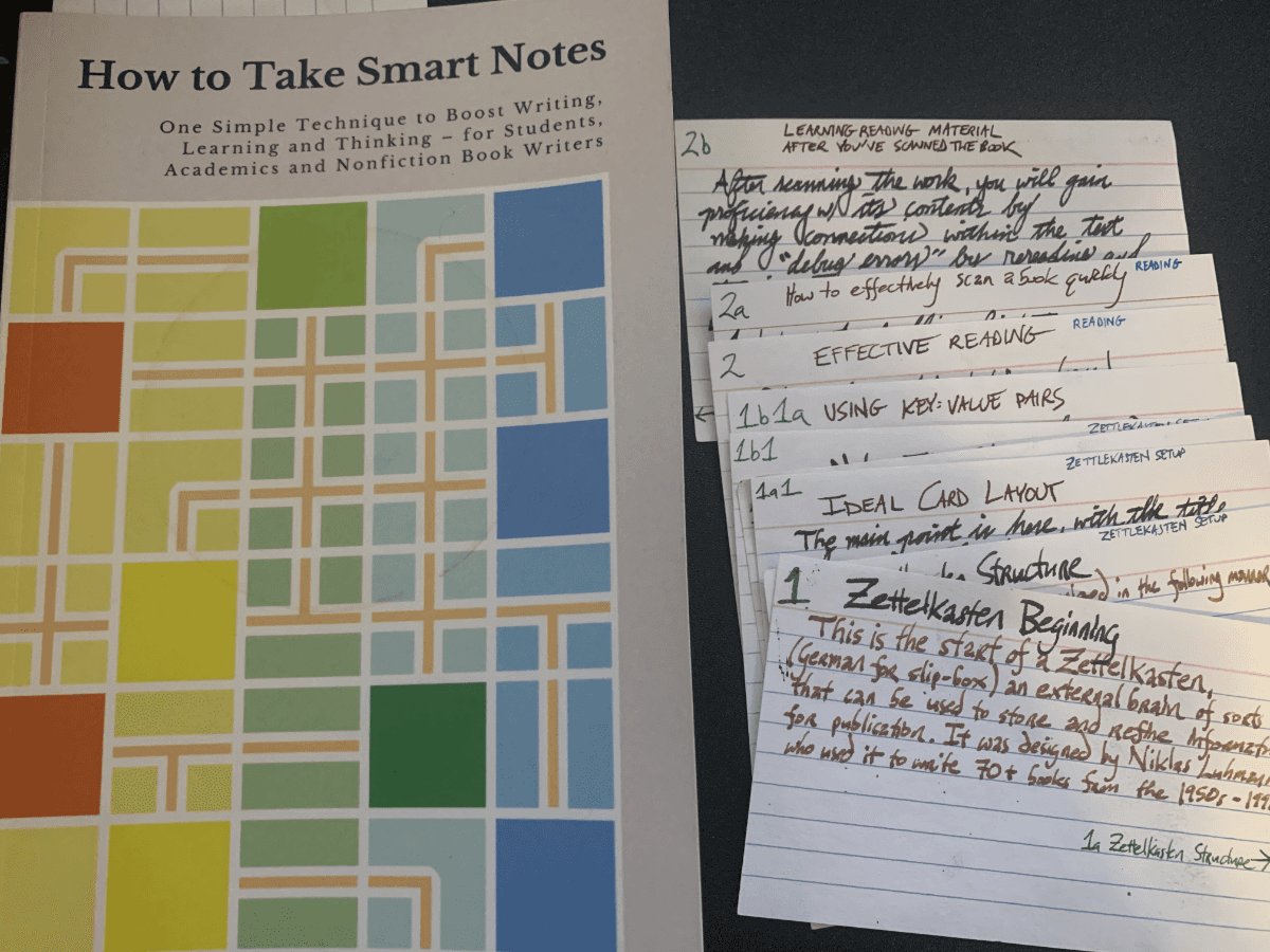 笔记管理书籍与卡片