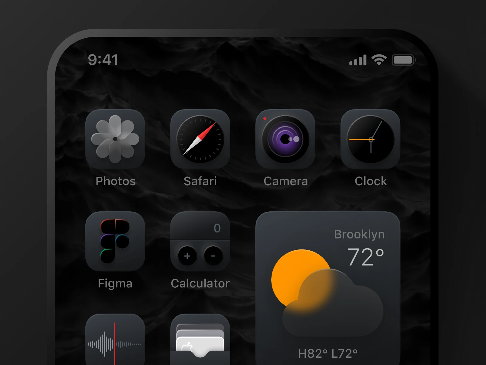 10+ Best Dark and Black iOS App Icons and Icon Packs