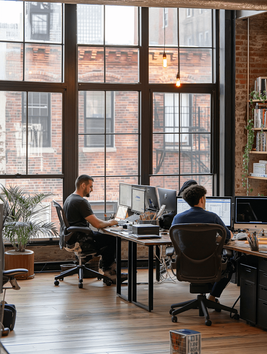 Man sitting on the ground outdoors stretching his leg