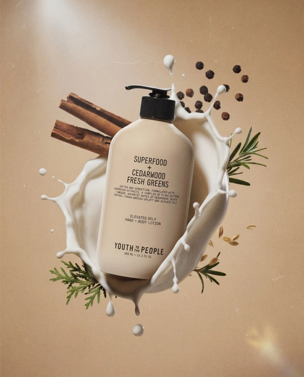 Youth To The People AI content skincare photography